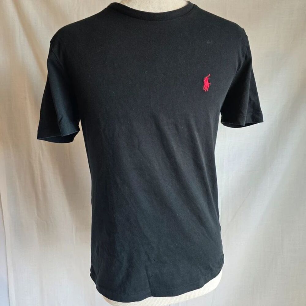 Polo Ralph Lauren Black Slim Fit T-Shirt Sz S